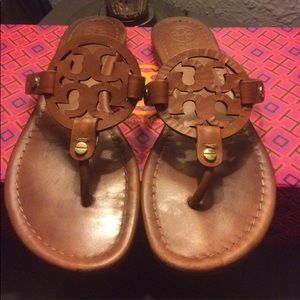 Tory Burch Miller Vintage Vachetta Sandals